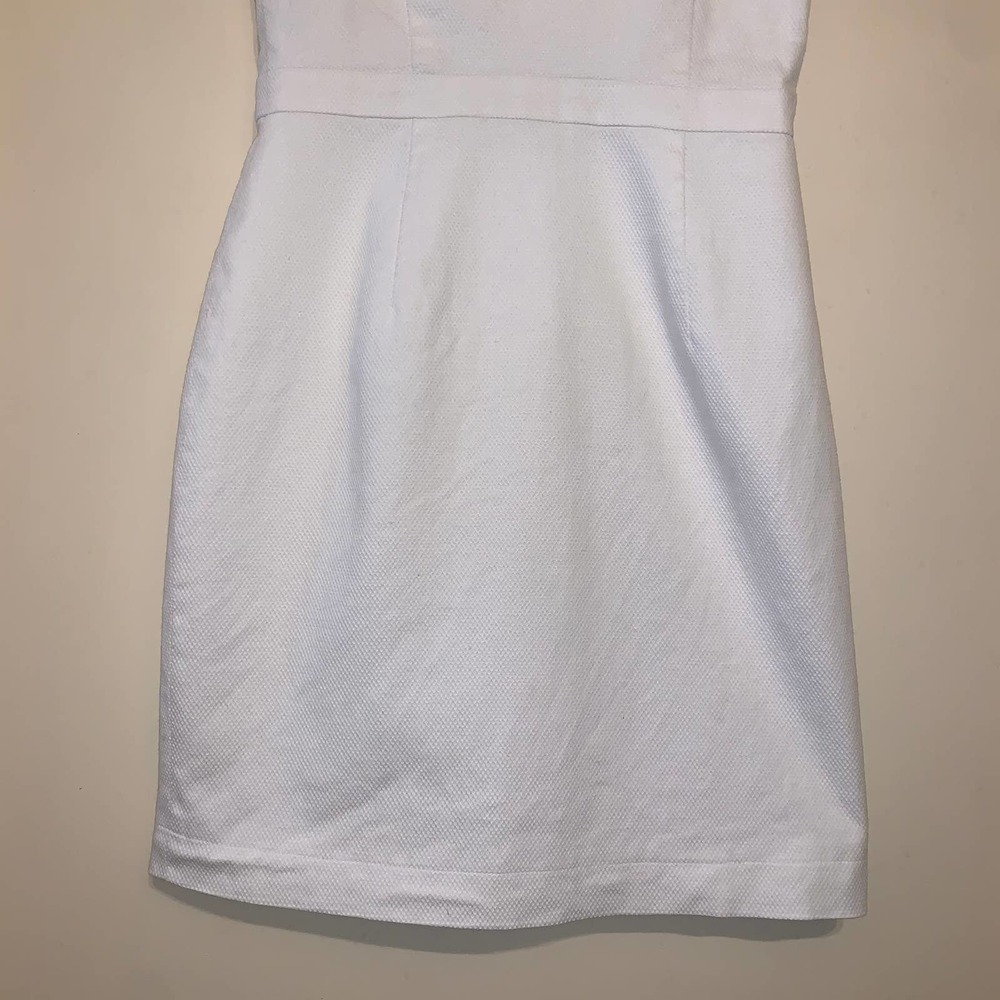 Joie ‘Orchard’ White Textured Pique Mini Dress, XS - Picture 4 of 11